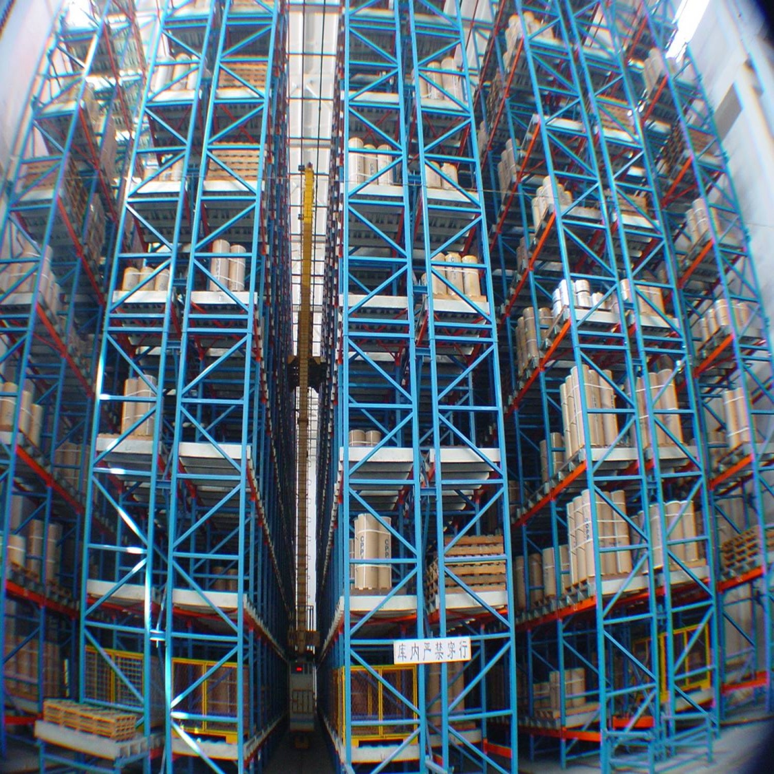 ASRS System Warehouse Pallet Rack Fully Automated Storage System Smart Robot Retrieval Picking Shelves Industrial Vertical Rack