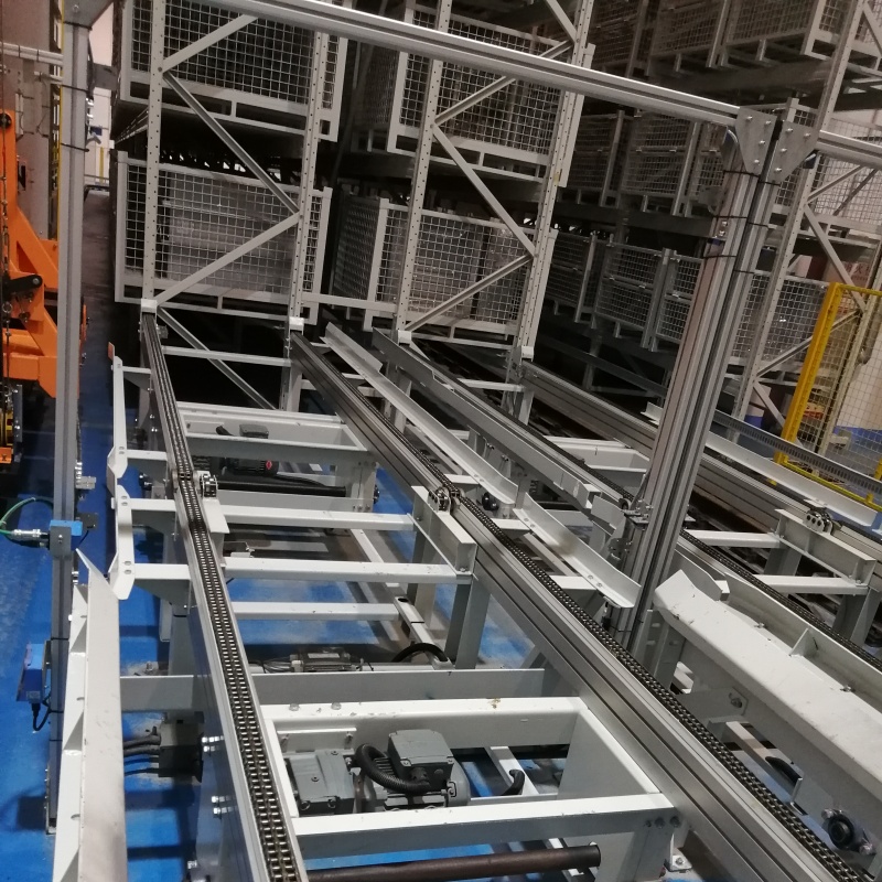 ASRS Pallet Rack System New Energy Automated Storage Retrieval System Customized Industrial Racks Warehouse Smart Robot Shelf