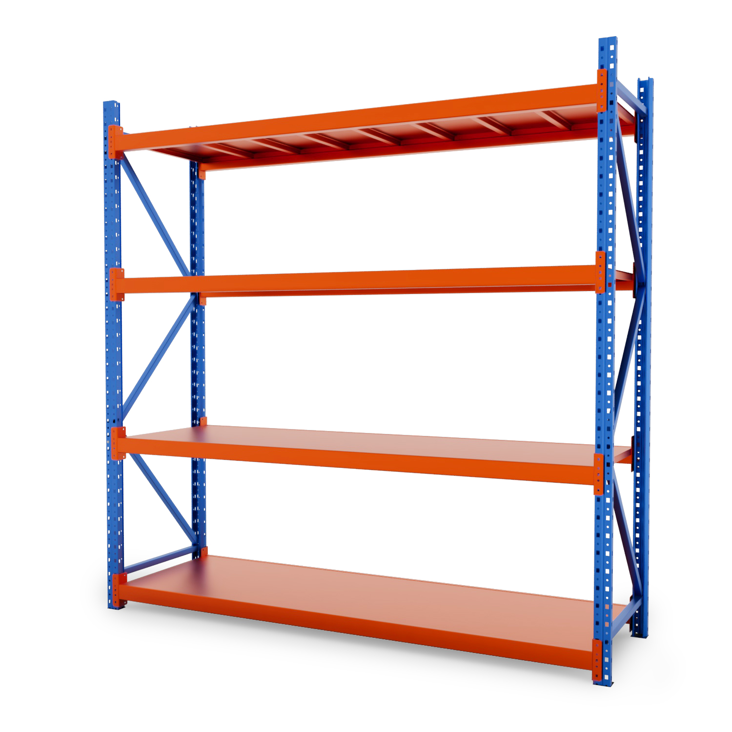 Adjustable Heavy Duty 6 Layer Pallet Rack 3000kg High Load Metal Storage Racking Durable Longspan Pallet Shelf Warehouse Storage