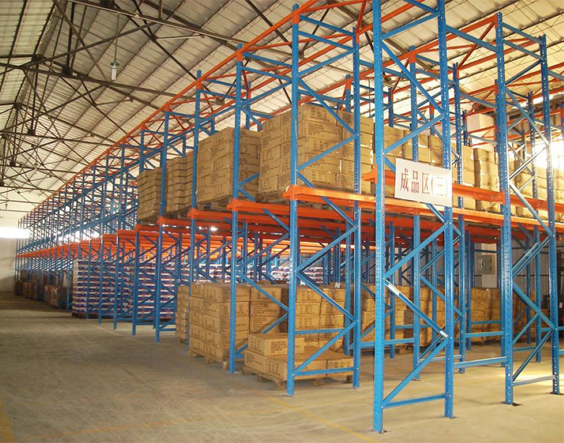 Industrial Steel Cold Room 5/3-Layer Stackable Anti-Rust Durable Heavy-duty Modular Drive-in Racking System for Warehouse