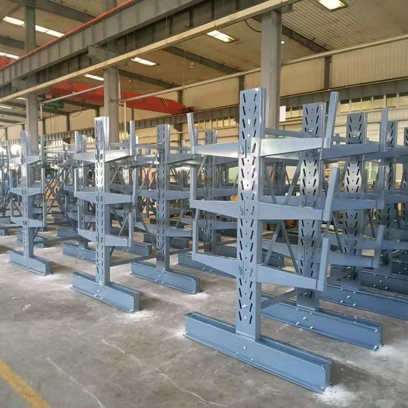 Heavy Duty Industrial Cantilever Racking Construction Warehouse Shelf for Mixed Building Materials