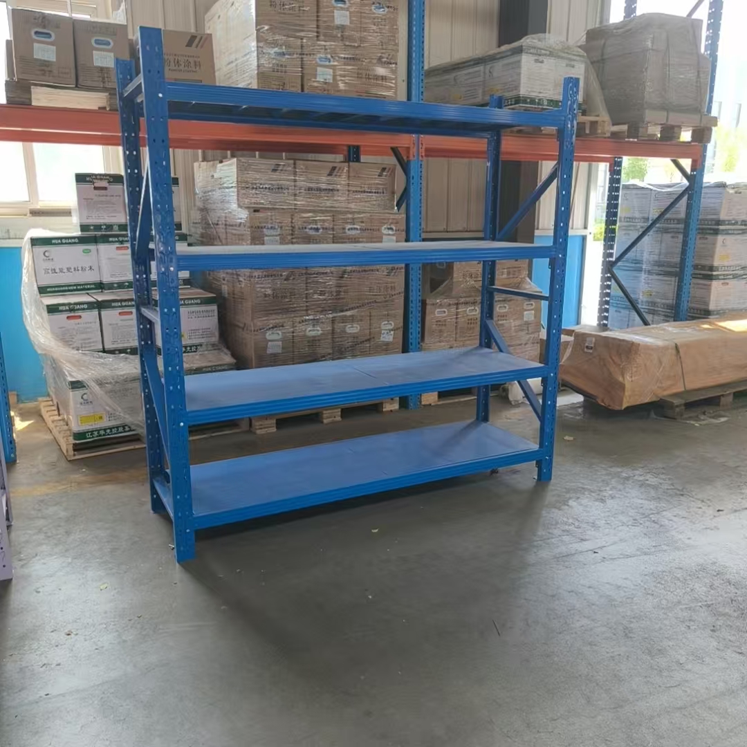 Medium Duty 5 Layer Steel Adjustable Shelving Storage Racks Easy Assembly for Industrial Garage Warehouse E-commerce Racking