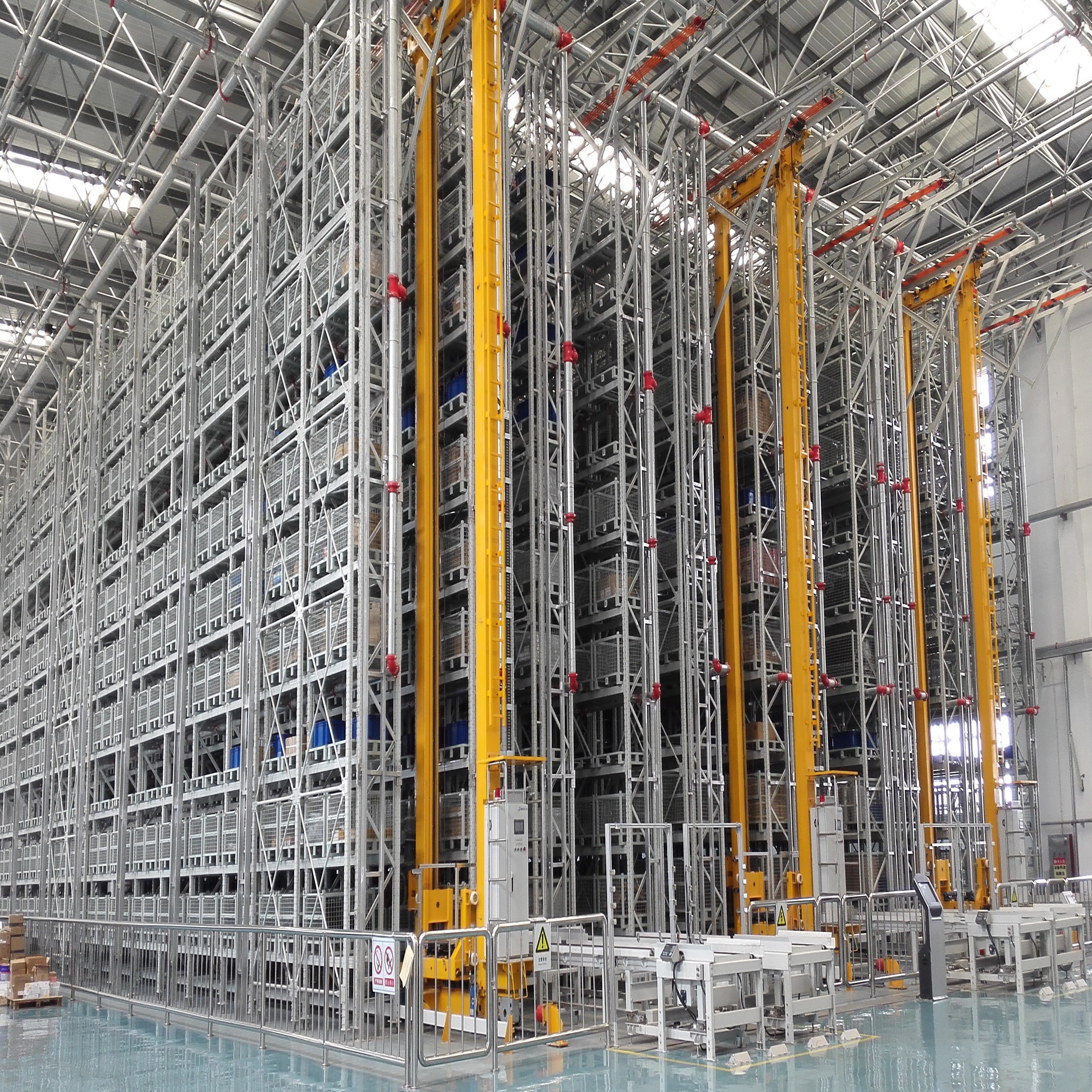 High Precision Shelf Smart Connected ASRS Rack System with Real Time Monitoring Designed for Global Supply Chain Hubs