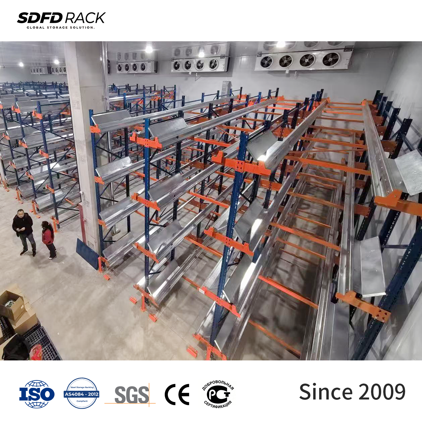 High Quality Low Price Pallet Rack Custom Multi-Layer Heavy Duty Radio Shuttle Rack 1000kg Load Capacity Warehouse Racking