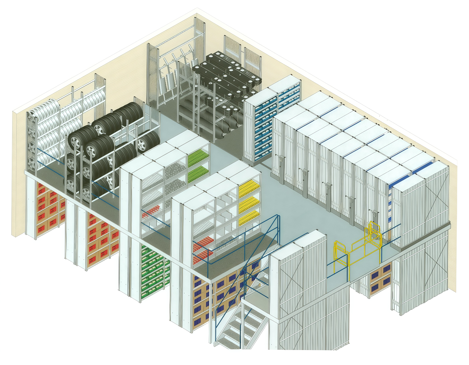 Mezzanine Racking