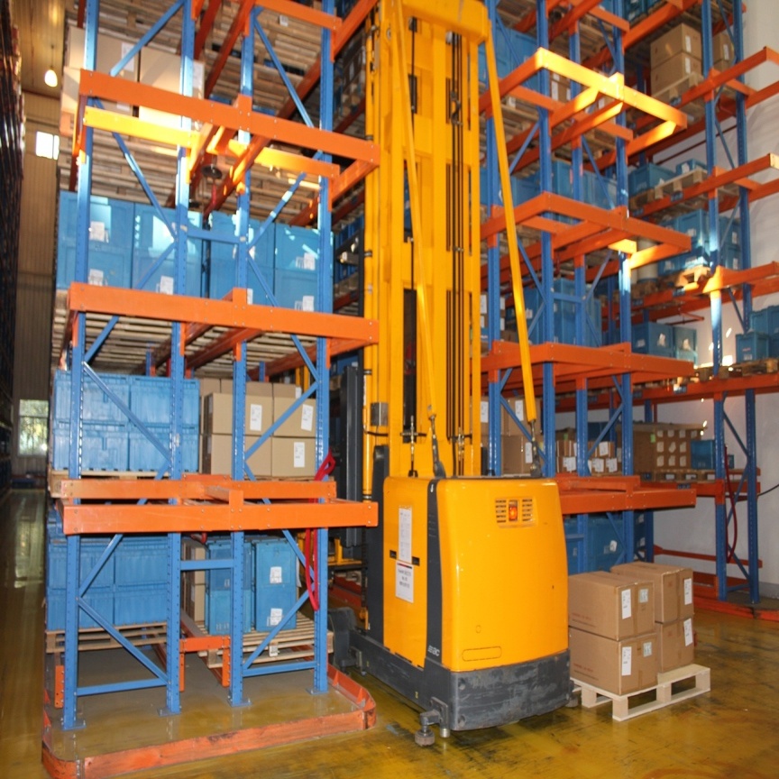 Heavy Duty VNA Pallet Rack Adjustable Steel  5 Layer Customized Selective Pallet Rack Industrial Warehouse Storage Racks