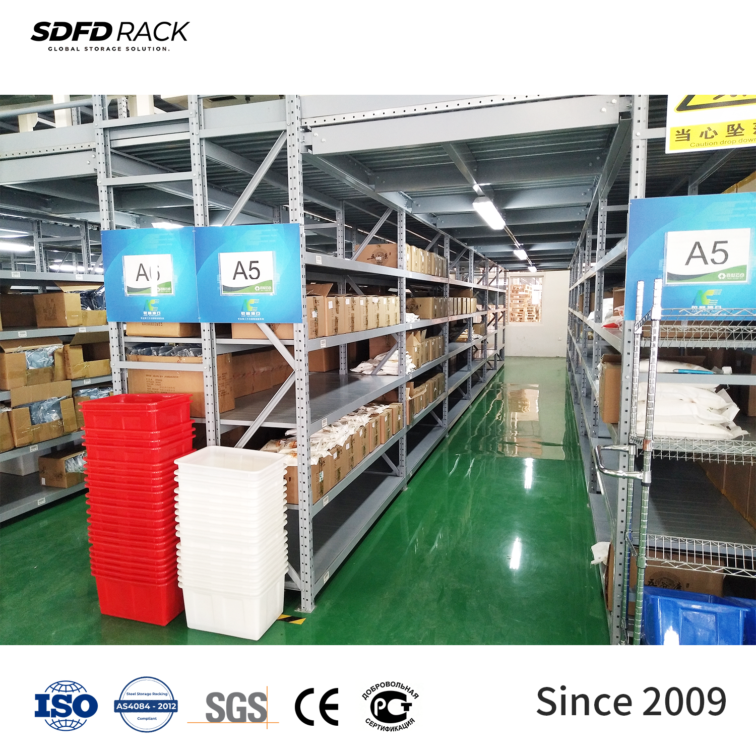 Durable Q235 Steel Metal Shelving Industrial Selective Pallet Rack Adjustable Warehouse Rack for Manufacturing Part Storage