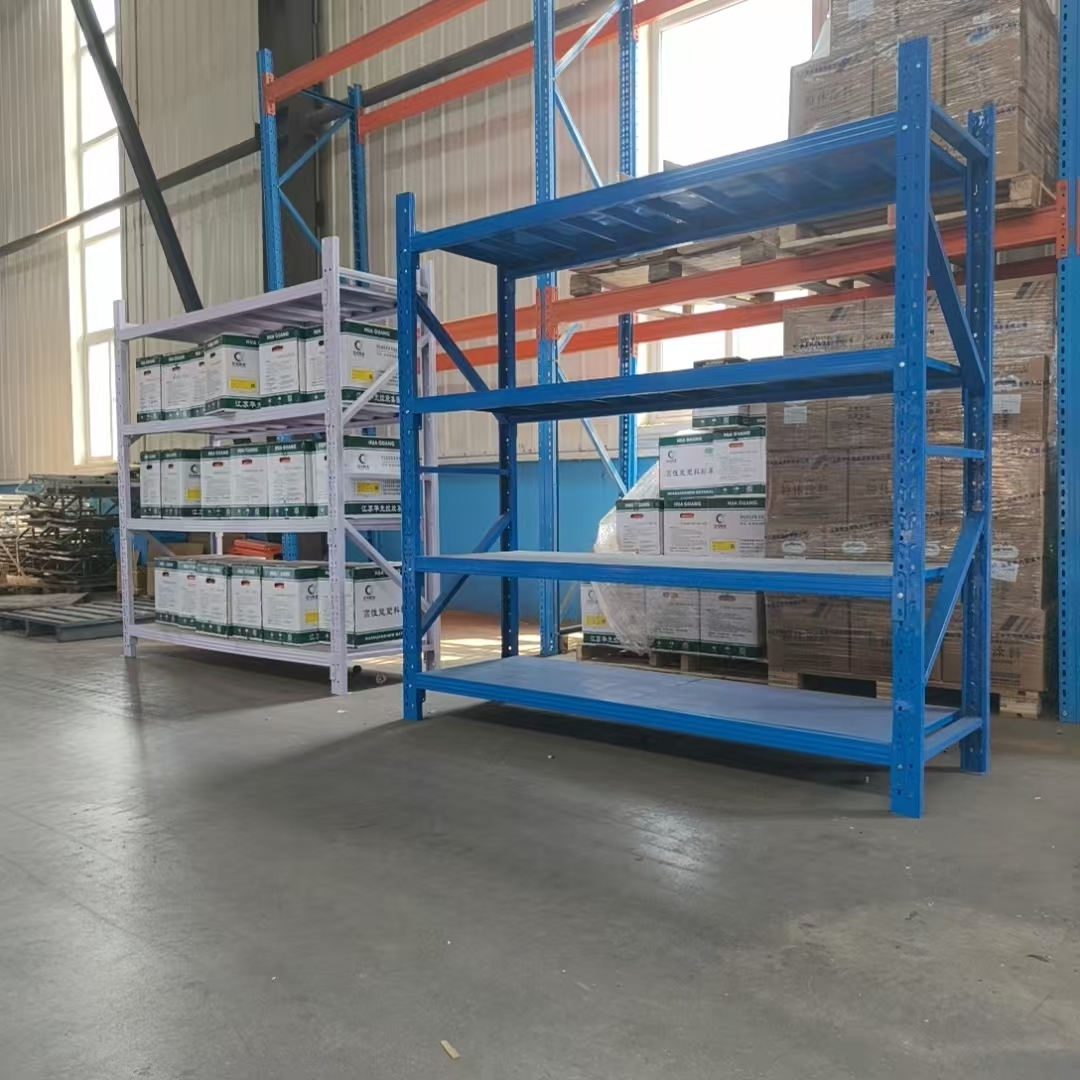 Medium Duty 5 Layer Steel Adjustable Shelving Storage Racks Easy Assembly Industrial Warehouse Garage E-commerce Racking