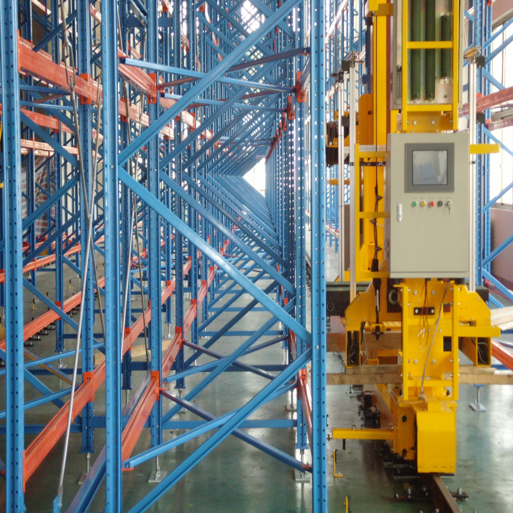 High Precision Shelf Smart Connected ASRS Rack System with Real Time Monitoring Designed for Global Supply Chain Hubs