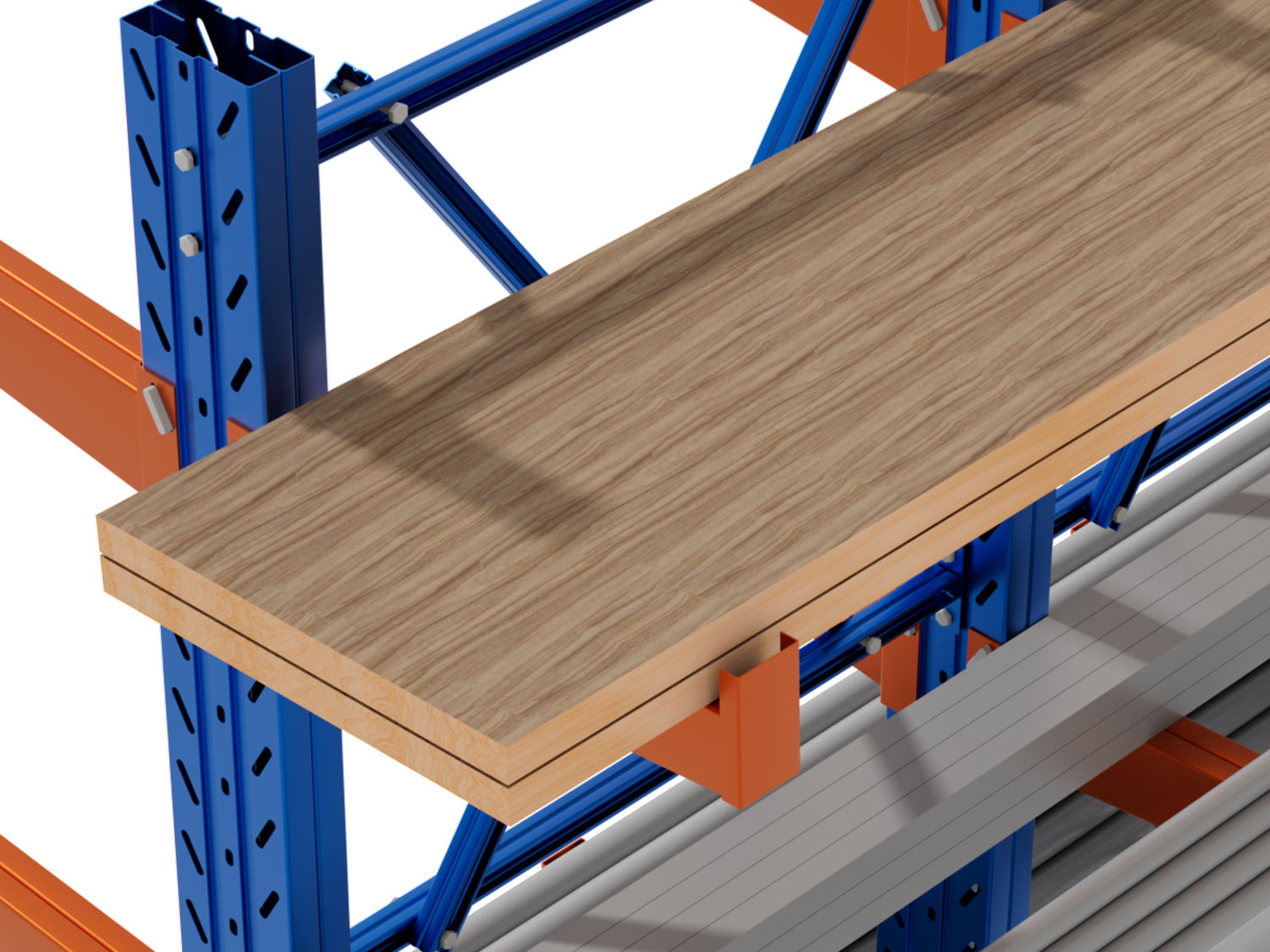 Wood and sheets storage