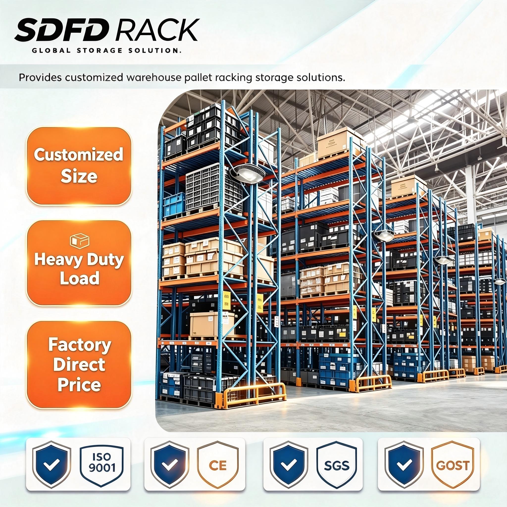 Heavy Duty Selective Pallet Racking 1000kg Pallet Rack Industrial Warehouse Pallet Racking Pallet Rack China