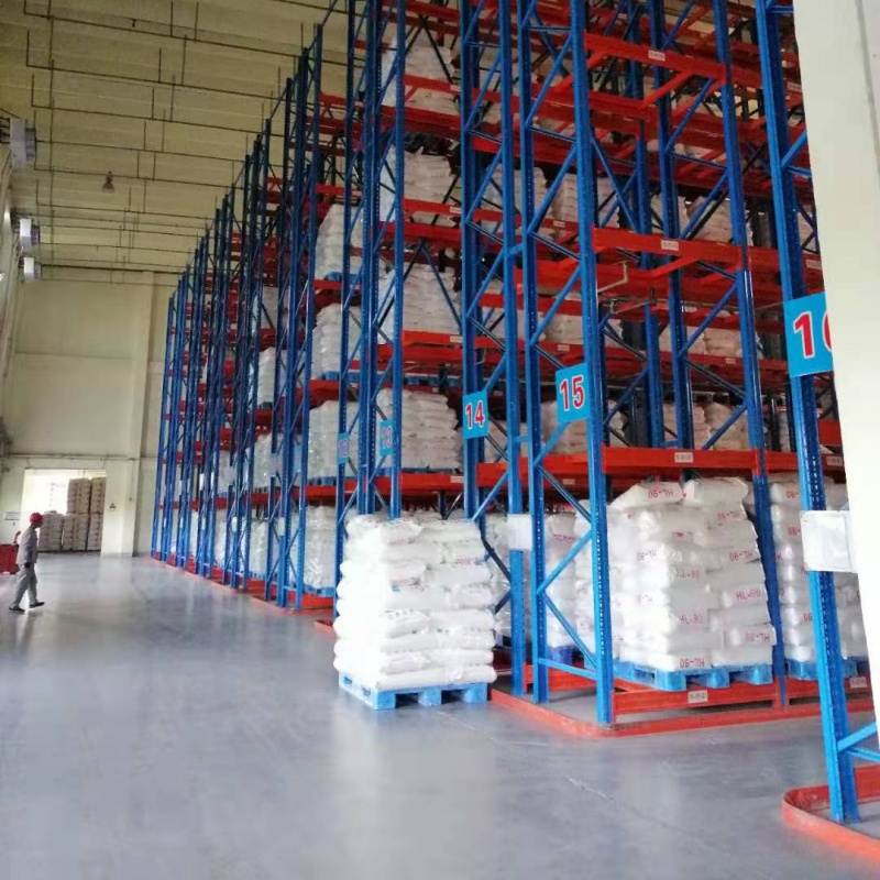 Factory Direct High Capacity Steel 5 Layer VNA Pallet Rack Durable Narrow Aisle Pallet Racking for Industrial Warehouse Storage
