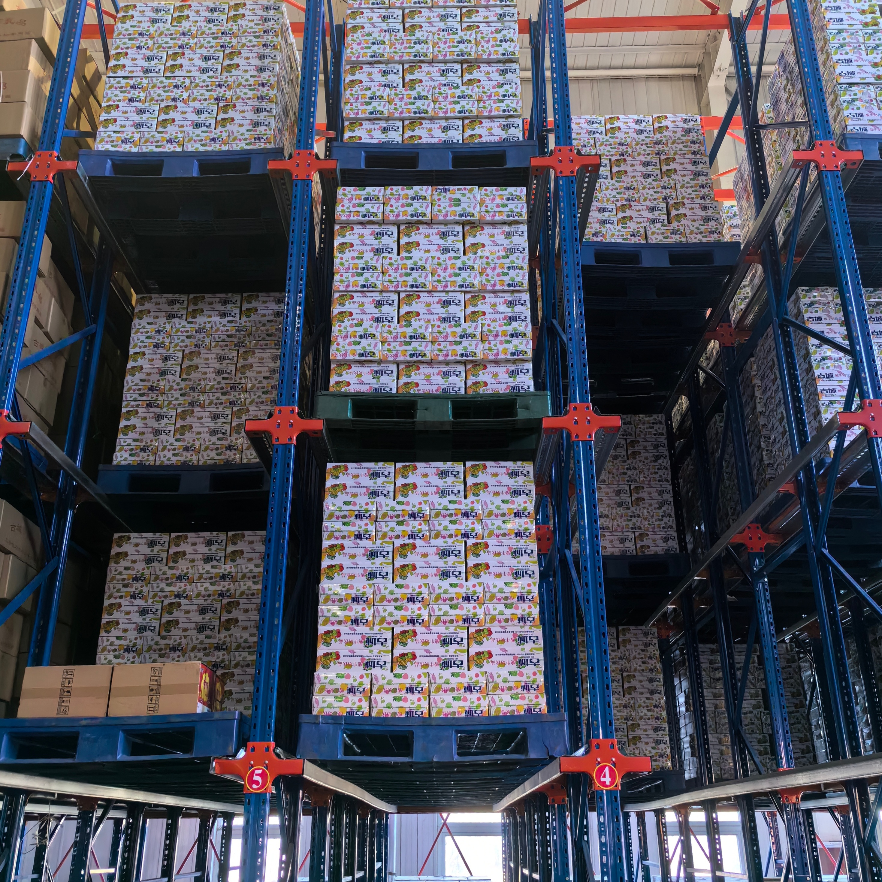 High-Load Custom Warehouse Storage Solutions Stacking Racks Drive in Pallet Racking Fifo Pallet Metal Racking Steel Shelf System