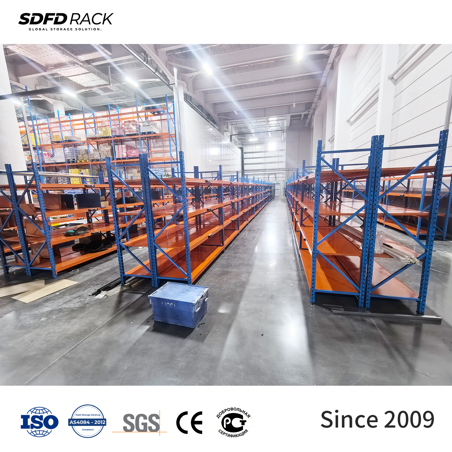 OEM Heavy-Duty Boltless Steel Corrosion Protection 4-Layer Durable Storage Shelf CE Certified for Warehouses Pallet