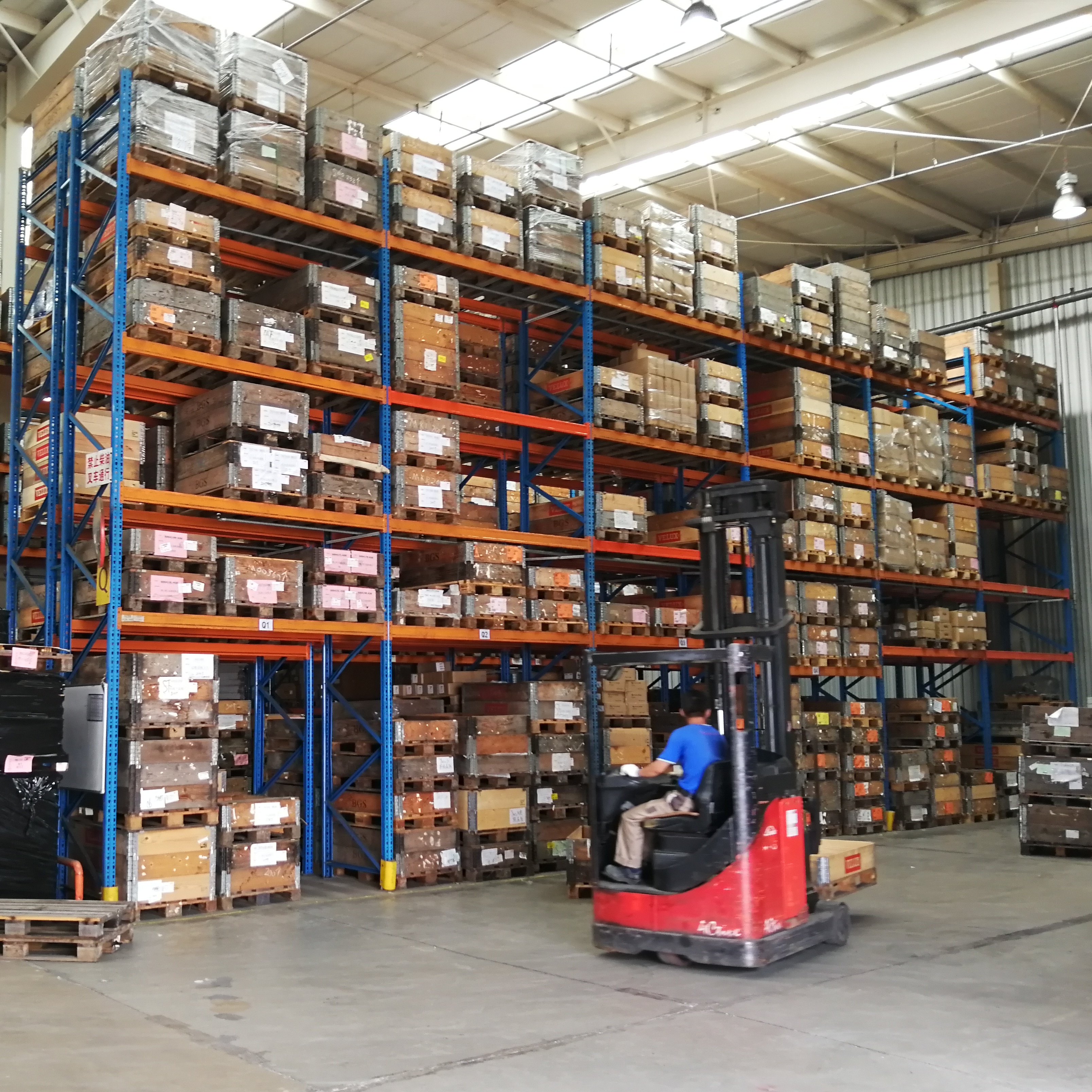 Industrial High Capacity Pallet Rack Hot-dip Galvanized Pallet Rack Heavy Duty Storage Shelving Pallet Rack