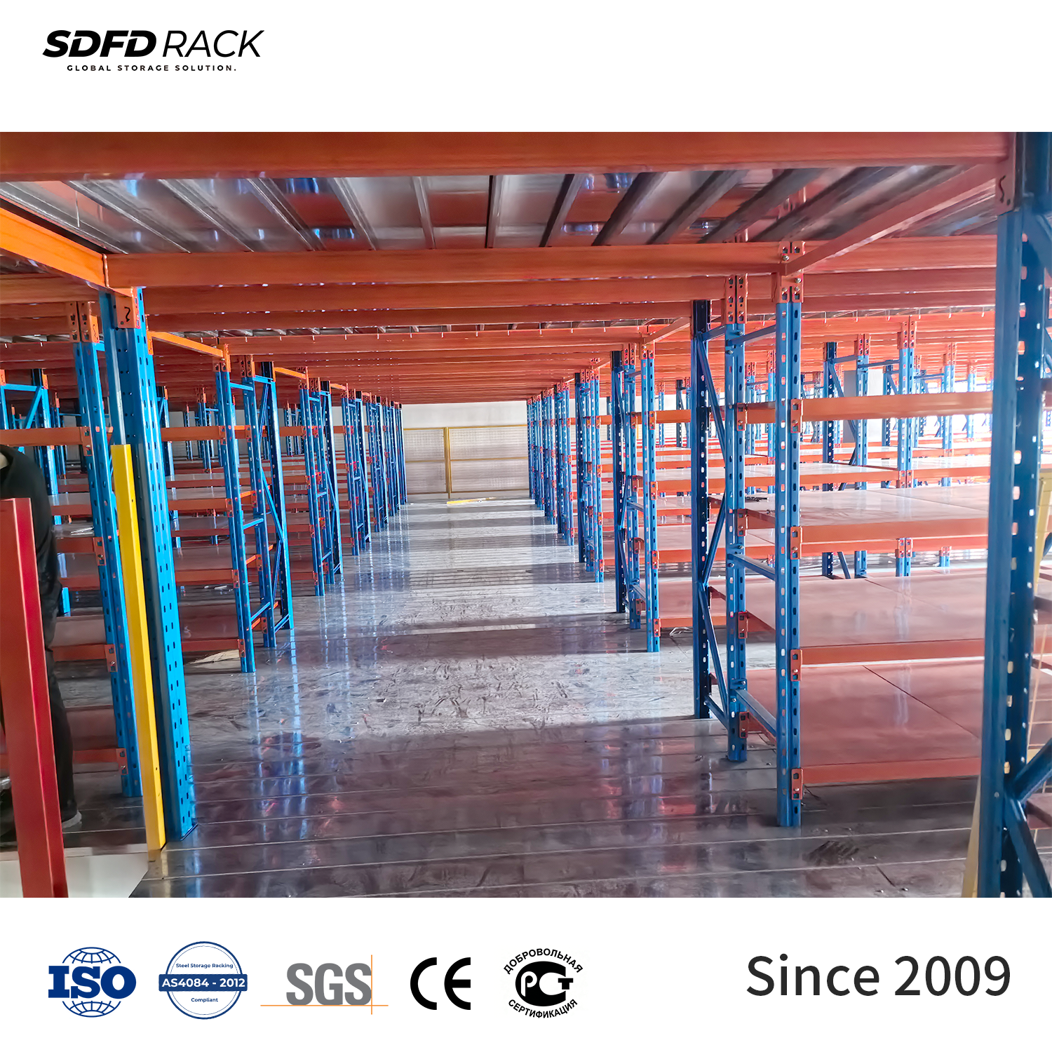 5-Layer Adjustable Cold Rolled Steel Longspan Shelving Durable High Load Capacity Medium Duty Rack for Courier Warehouse