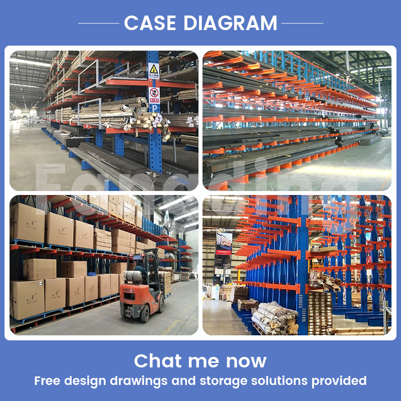 Steel Bar Cantilever Storage Rack Heavy Duty Industrial Racking for Reinforcement & Steel Profile