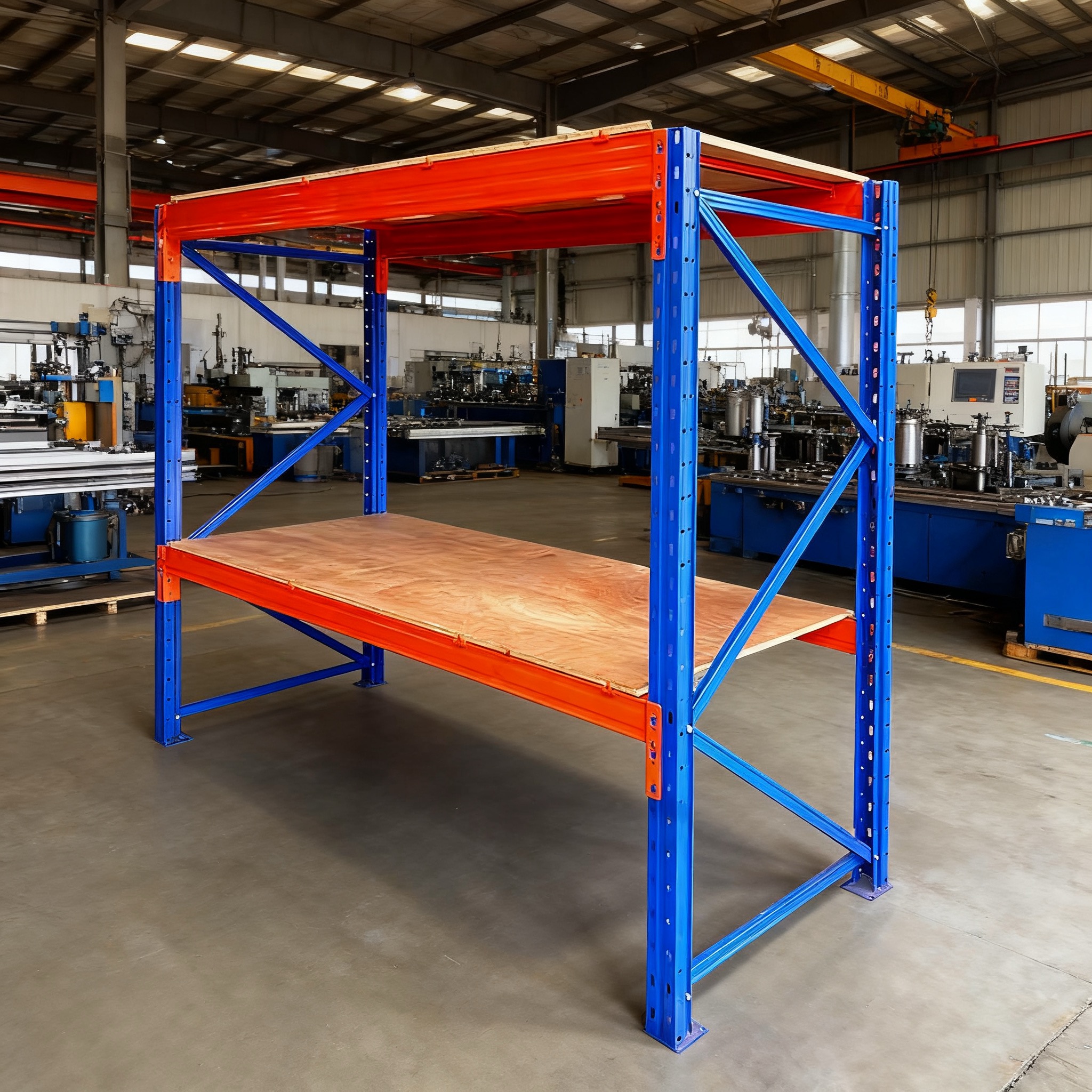 Warehouse Racking Systems Corrosion Protection Multi-Layer Storage Racking Systems for Garage Warehouse