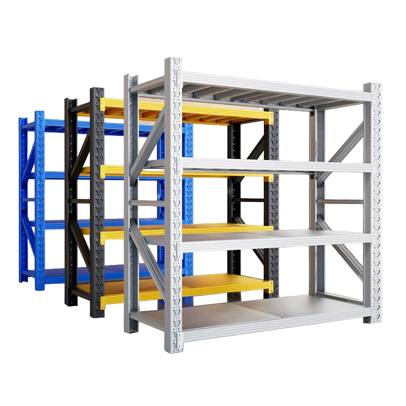 Warehouse Racking 4 Layer Iron Rack Thickened Industrial Storage Shelves Customized Heavy Duty Shelving Anti-rust