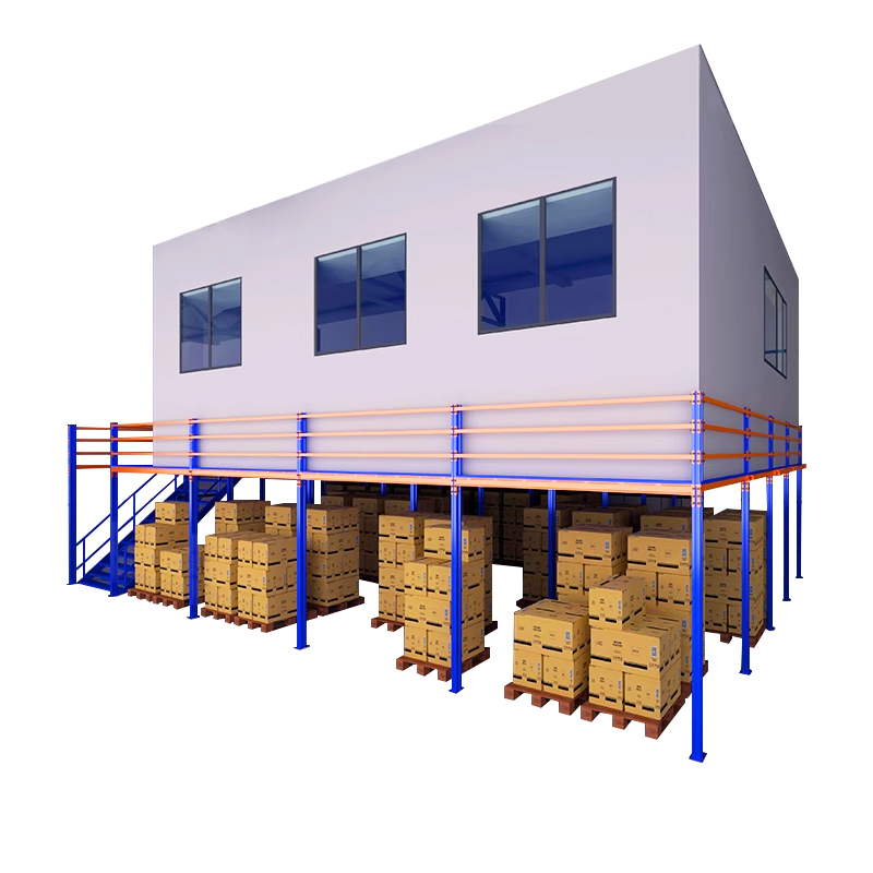 Mezzanine Shelves Efficient Store Storage Metallic Steel Mezzanine Cold-rolled Steel  Warehouse Industrial