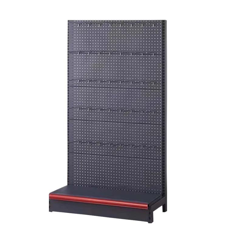 Wholesale Light Duty Single-Sided Multi-Layer Metal Supermarket Shelf Display Rack Assembled Corrosion Protection for