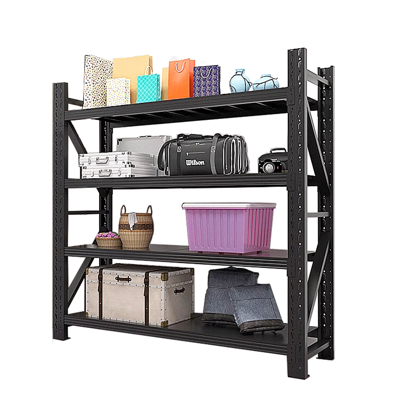 Store Shelves Cold Rolled Steel 5 Tier Garage Shelving Units Corrosion Protection Powder Coated Freestanding Warehouse Rack