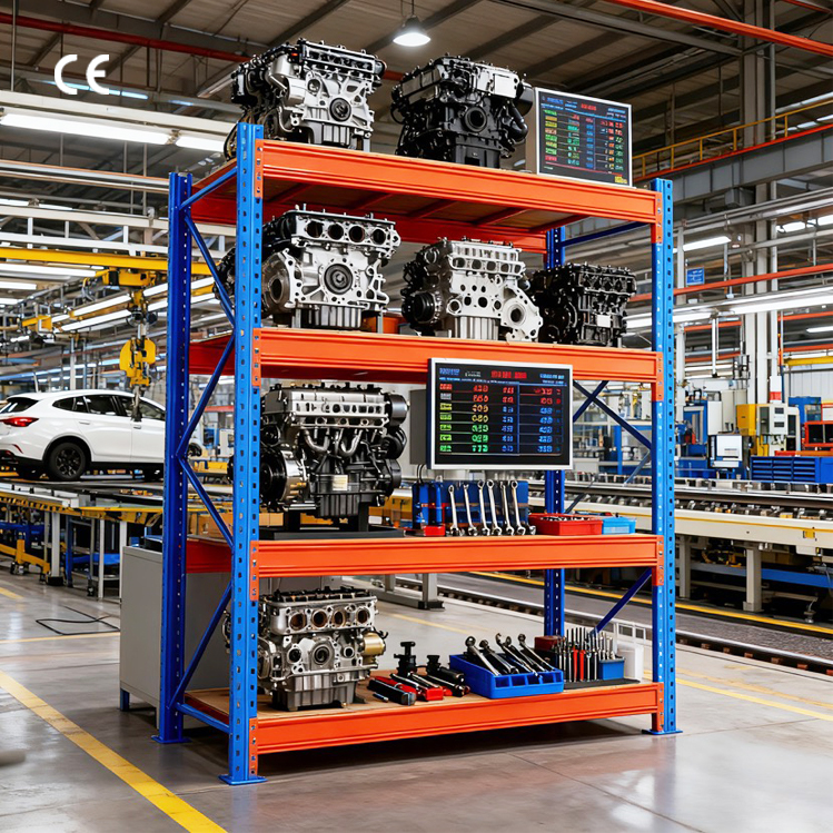 Garage Shelves Heavy Duty Pallet Racking Systems Adjustable Steel Racking System Boltless Rack Storage Warehouse