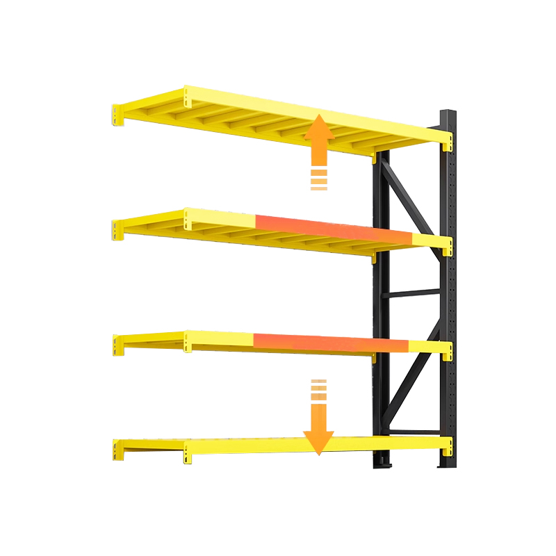 Shelving Storage System Large Storage Capacity Steel Shelves Multi-Level Corrosion Protection Custom Colour Racking System