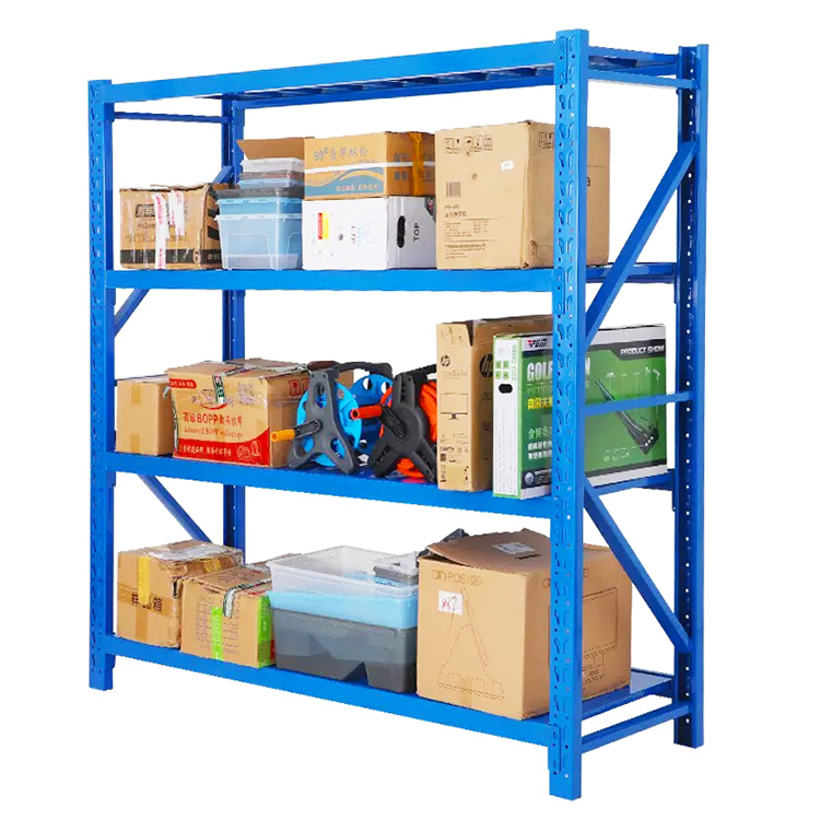 Estantes 4 Layer Thickened Durable Shelves Storage Racks Custom Colour Warehouse Industrial Racking Unit