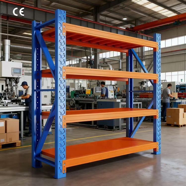 Storage Unit Multi-Layer Metal Customizable Colour Industrial Rack  Corrosion Protection Pantry Factory