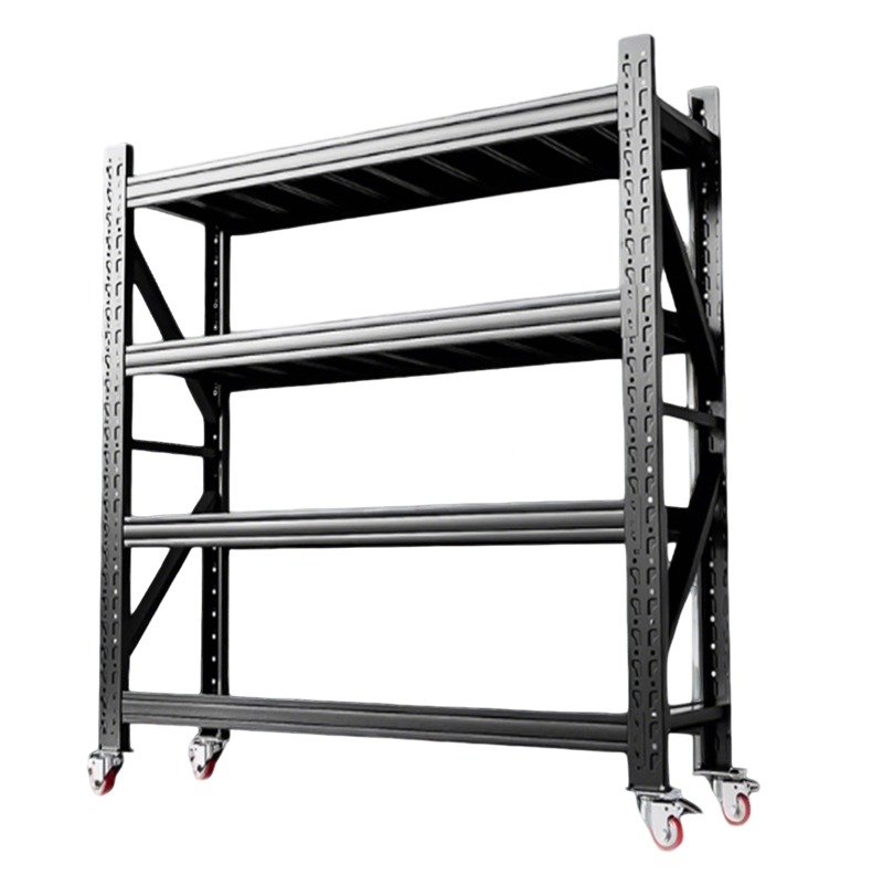 200kg Light Duty Cold Roll Steel Industrial Shelving Adjustable Stacking Racks Large Storage Capacity Warehouse Rack Anti-Rust