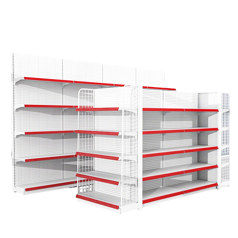Iron Hook Light Duty Retail Display Rack Customizable Shelves Supermarkets Convenience Stores Multi-functional Save Space