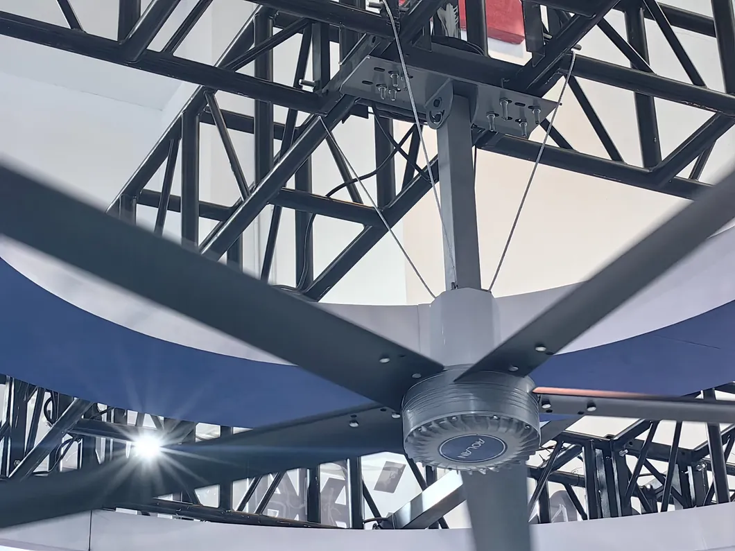 Hvls Ceiling Fan Detail view