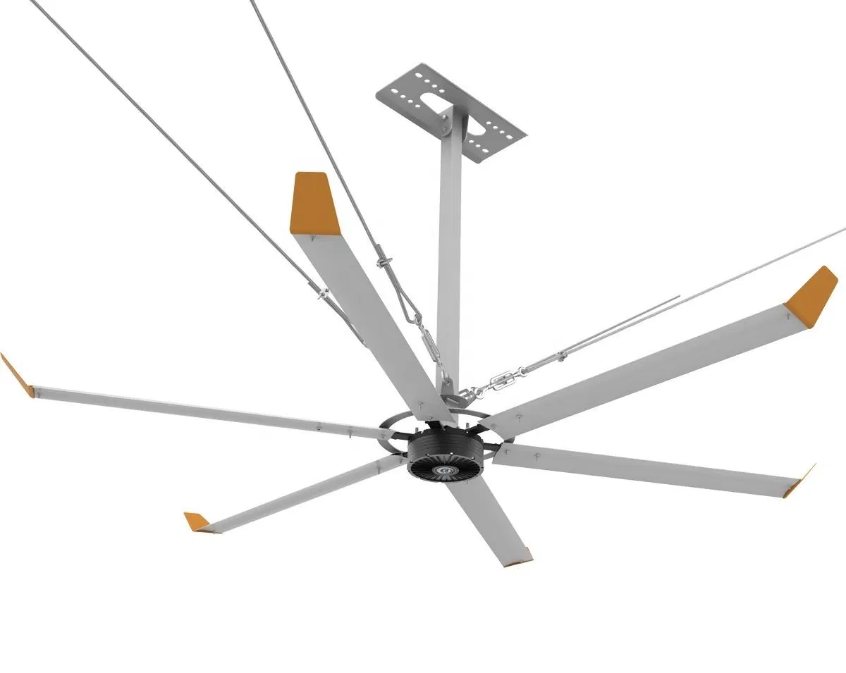 (24FT/20FT/18FT/14FT) 4200mm Hvls Giant Industrial Ceiling Fan-Electric Metal Outdoor Ventilation Fan