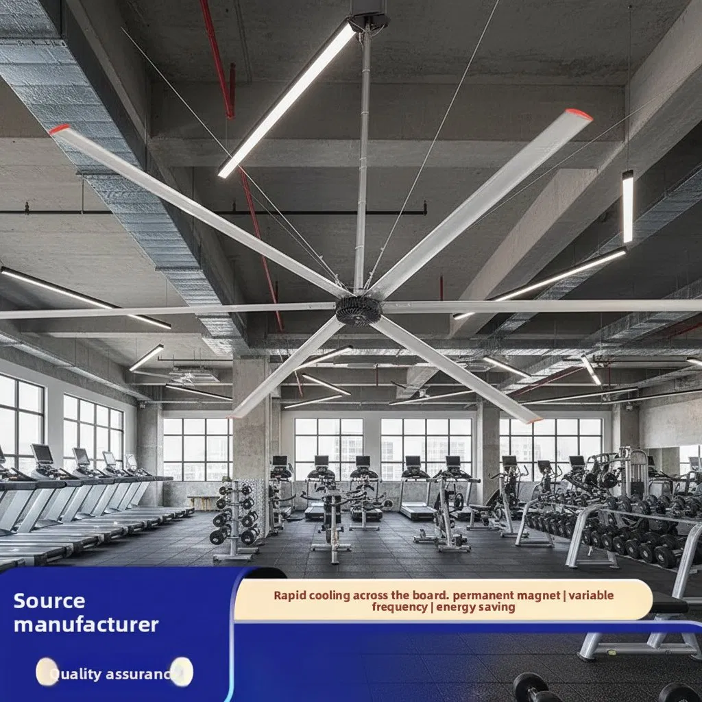 Energy Efficiency Low Noise Hvls Industrial Ceiling Fan