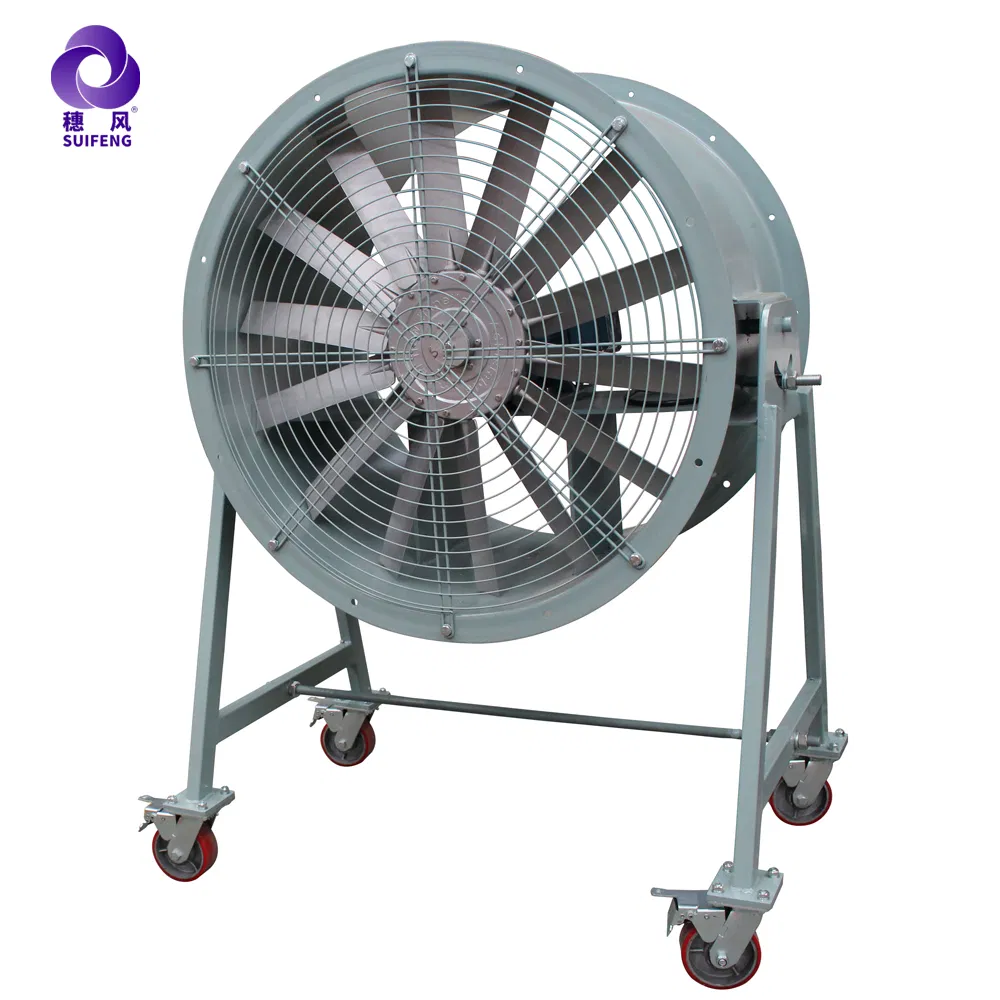 Energy-Efficient Ceiling Fan for Poultry and Greenhouse Ventilation