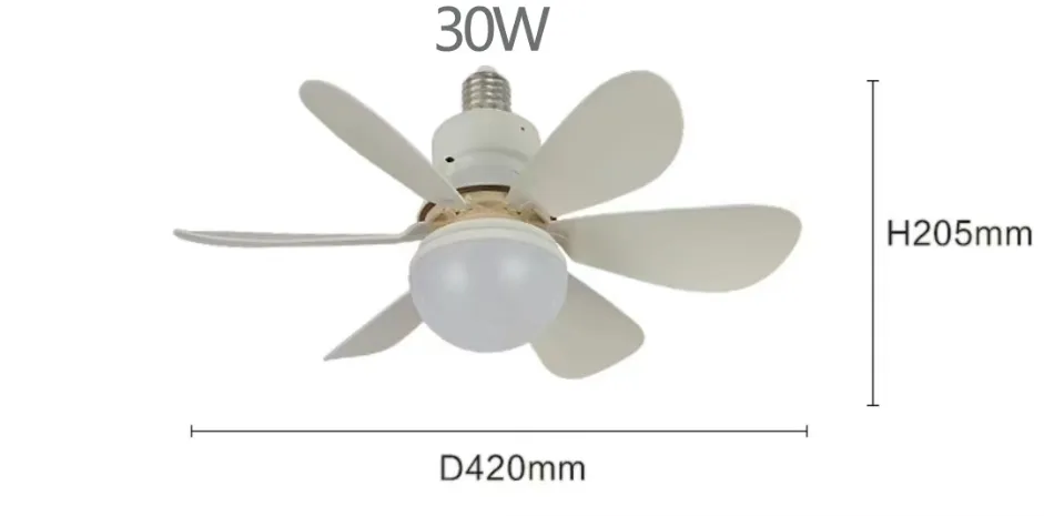 Energy Efficient Modern LED Ceiling Fan