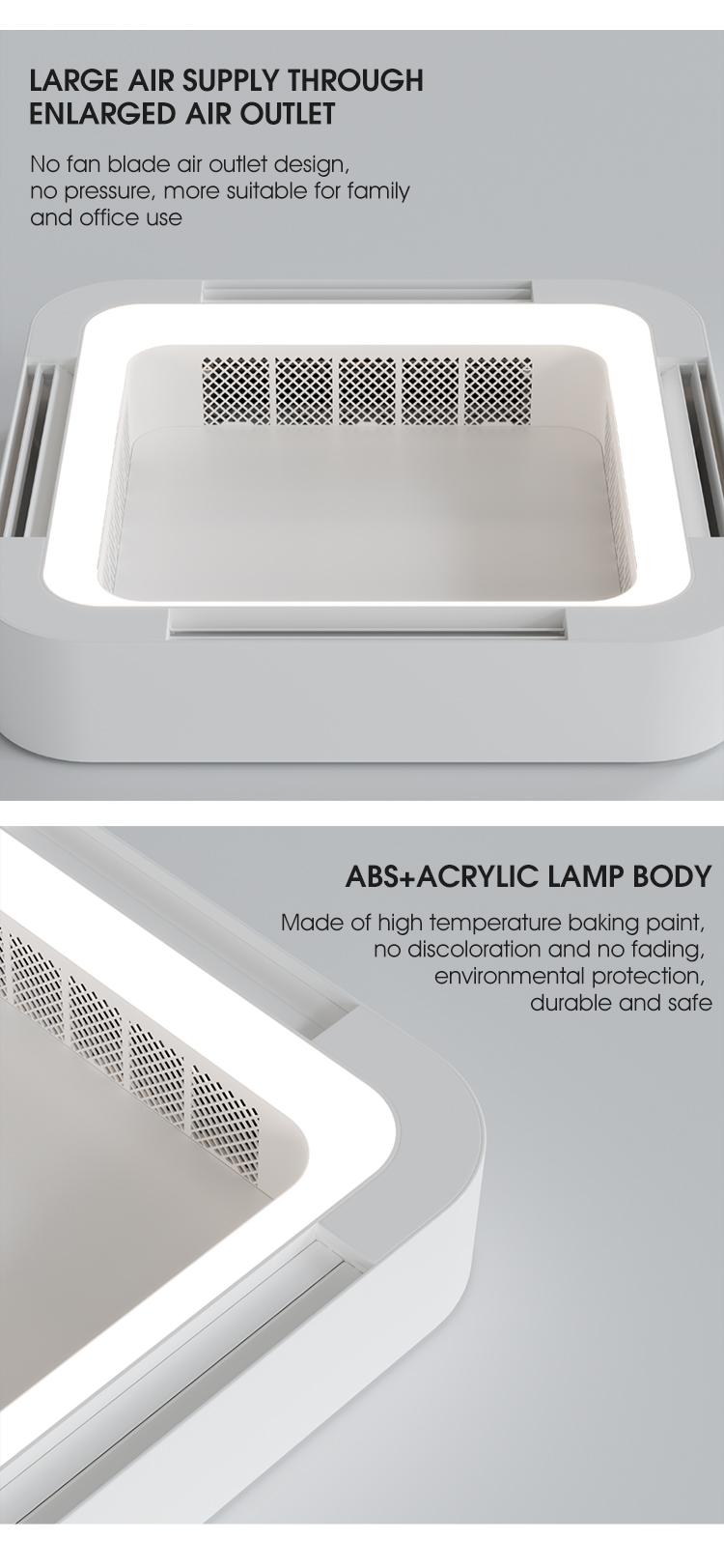 Bladeless Ceiling Fan Details 13