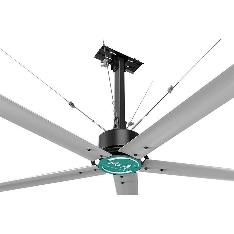 12 Ft 3.6M Industrial HVLS Ceiling Fan with 220V Motor High Volume Low Speed Ventilation for Better Airflow