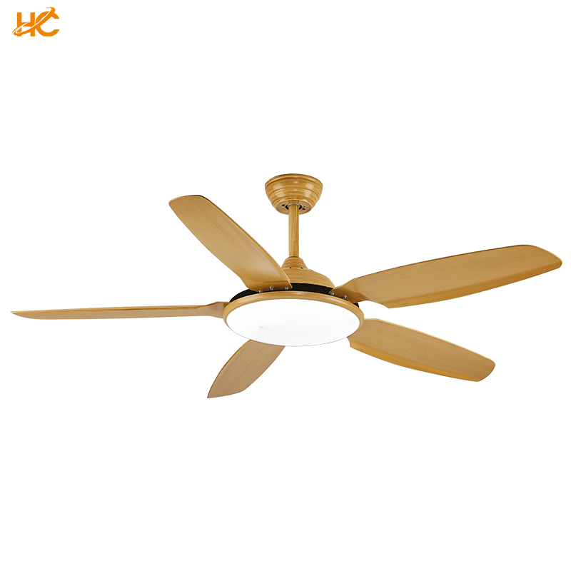 White Color Low Profile Remote Control High Quality Ceiling Fan Light