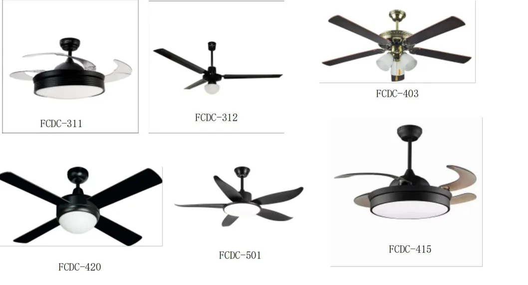 Ceiling Fan Fancy 42 Inches Reversible Blades Smart Remote
