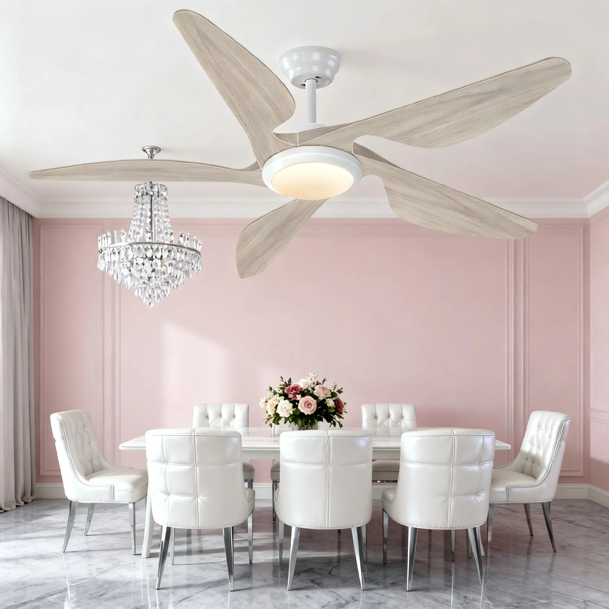Smart/High/Quantity AC/Cooling/Fan Modern/Ceiling/Cooling/Fan 52/Inch/5/Blade Powerful/Fan Ventilation with/Remote/Control