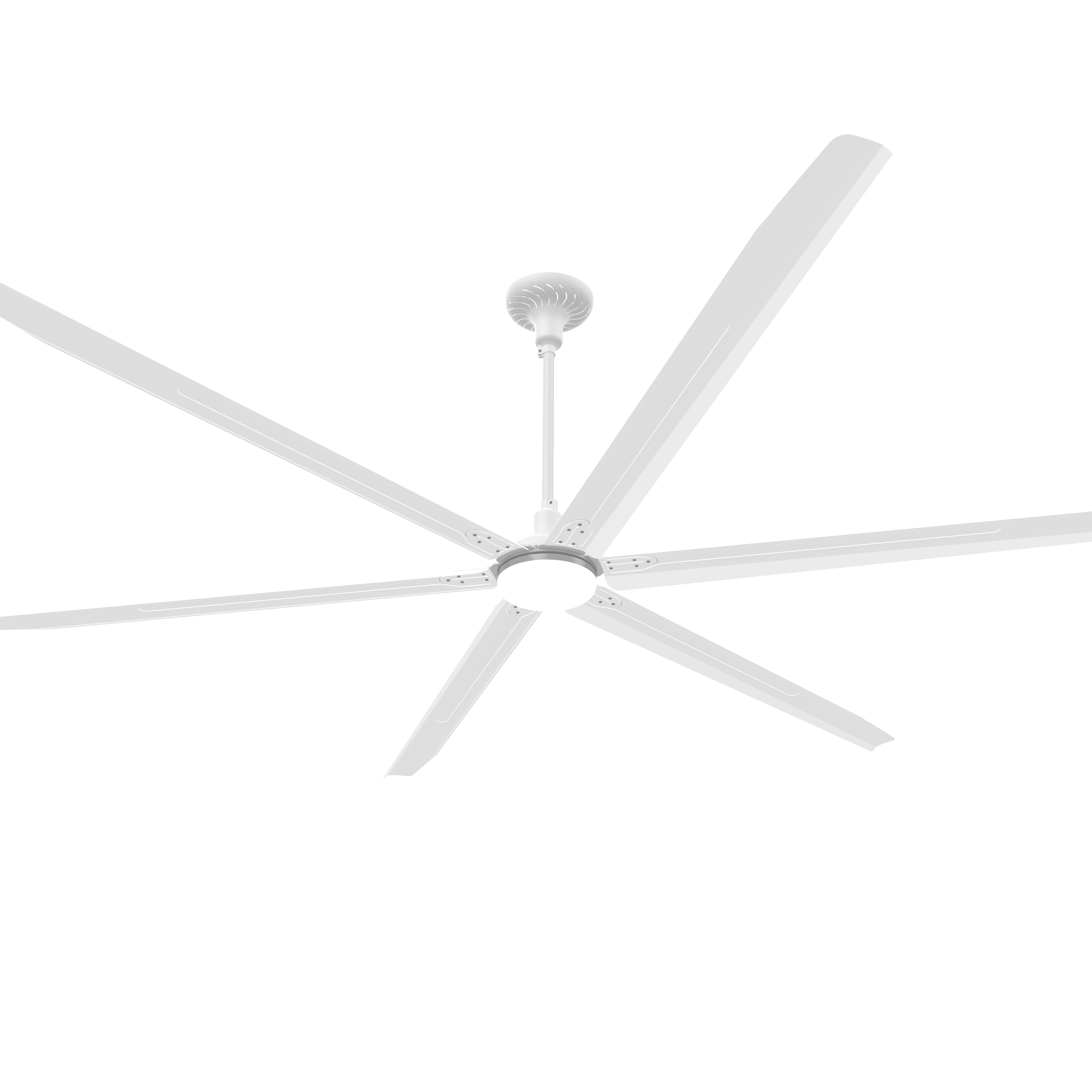 96inch High Quality Large Indoor Outdoor 8ft Hvls Fan Industrial Factory Modern Ceiling Fan