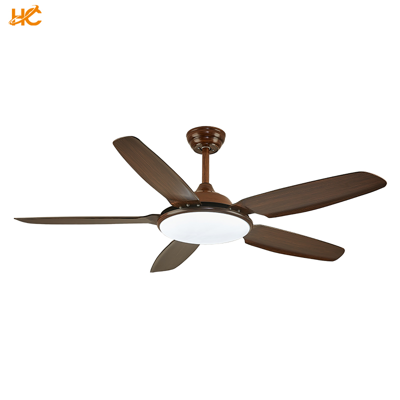 White Color Low Profile Remote Control High Quality Ceiling Fan Light