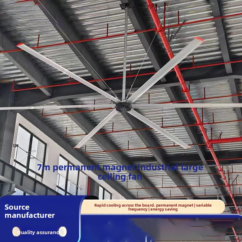 Premium Energy-Efficient Industrial Warehouse Ceiling Hvls Fan for Continuous Comfort Ventilation