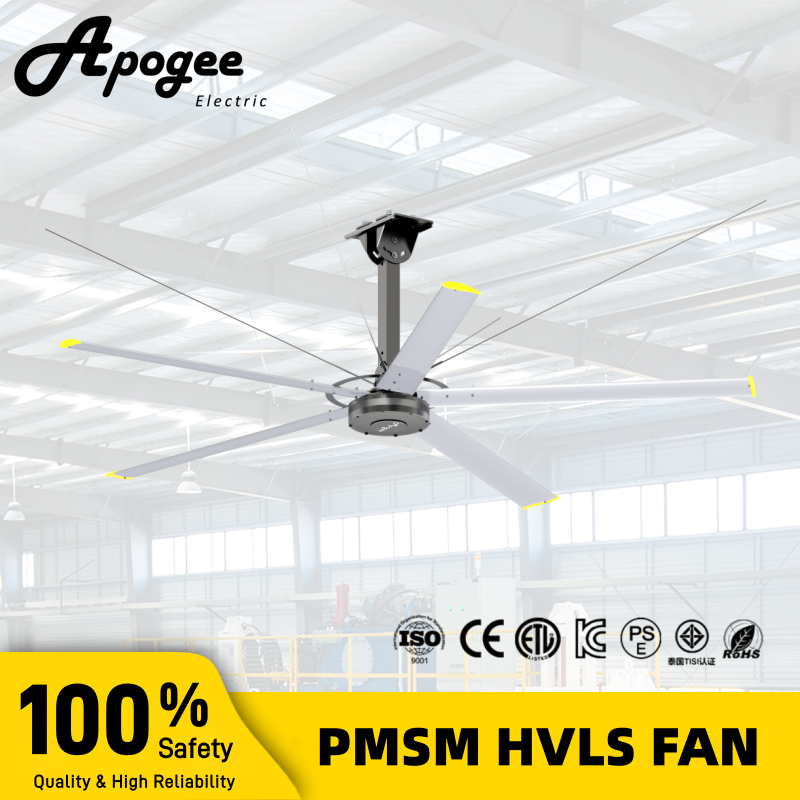 Ready To Ship HVLS Fans Industrial Ceiling Fan For Manufacturing Plant