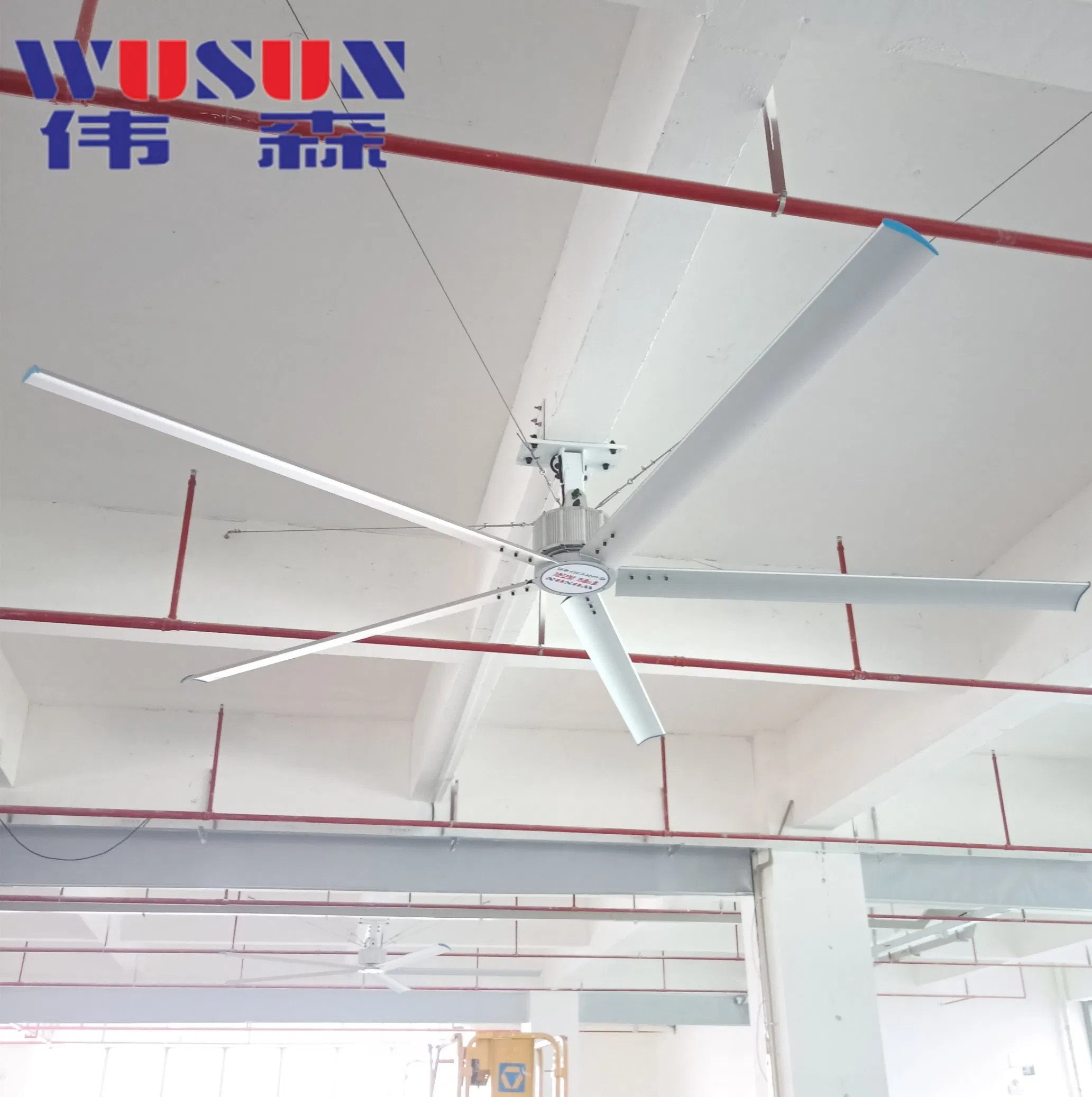 Outdoor Hvls Industrial Large Ceiling Fan for Railway Station