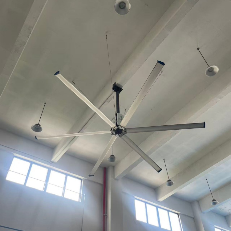 Aluminum Blade Energy Saving AC Motor Air Cooler Giant Ceiling Fan Industrial Ceiling Fan 6.1m