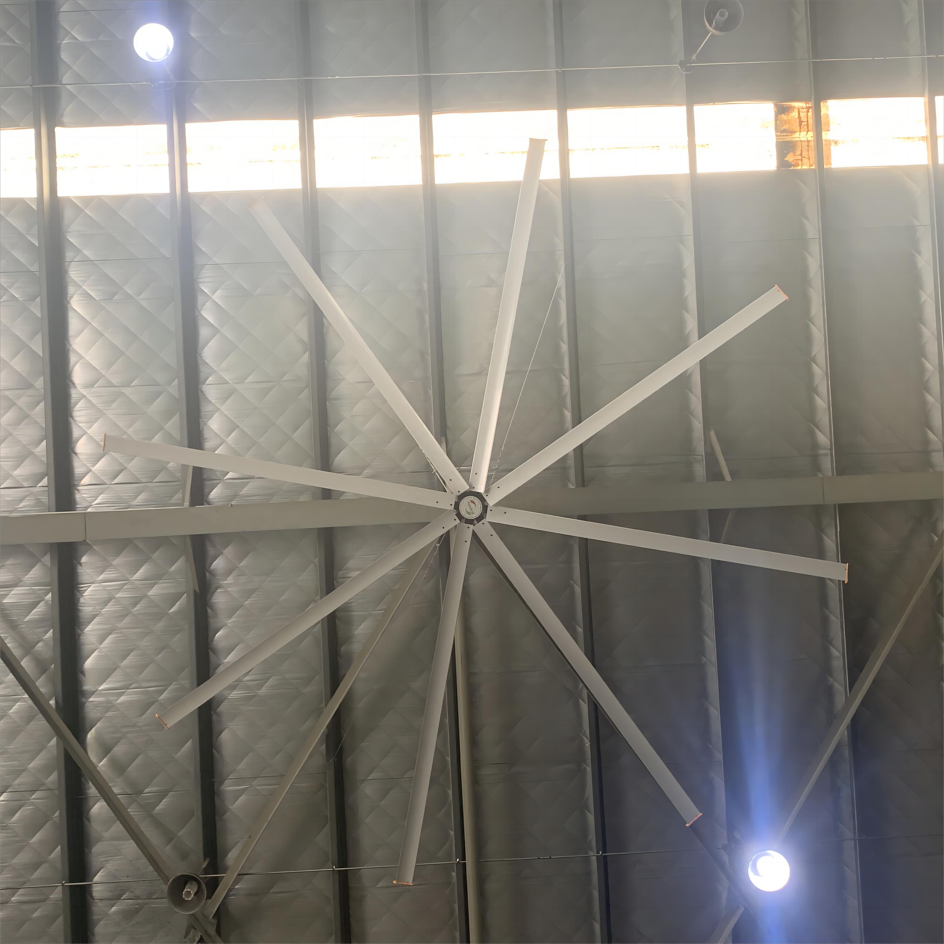 Wholesale Big Ceiling Fan Reversible Giant Hvls Large Industrial Ceiling 24ft Fan
