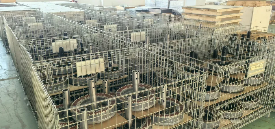 Efficient Hvls Industrial Fan G7300y6 - 55rpm, Energy Saving Ceiling Fan
